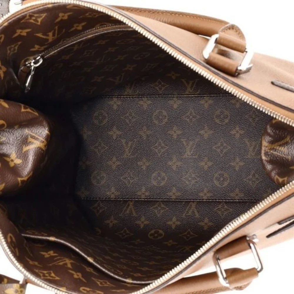 MSRP$4500 Rare! NEW Louis Vuitton North South Tote Taurillon Leather Monogram - Picture 10 of 16